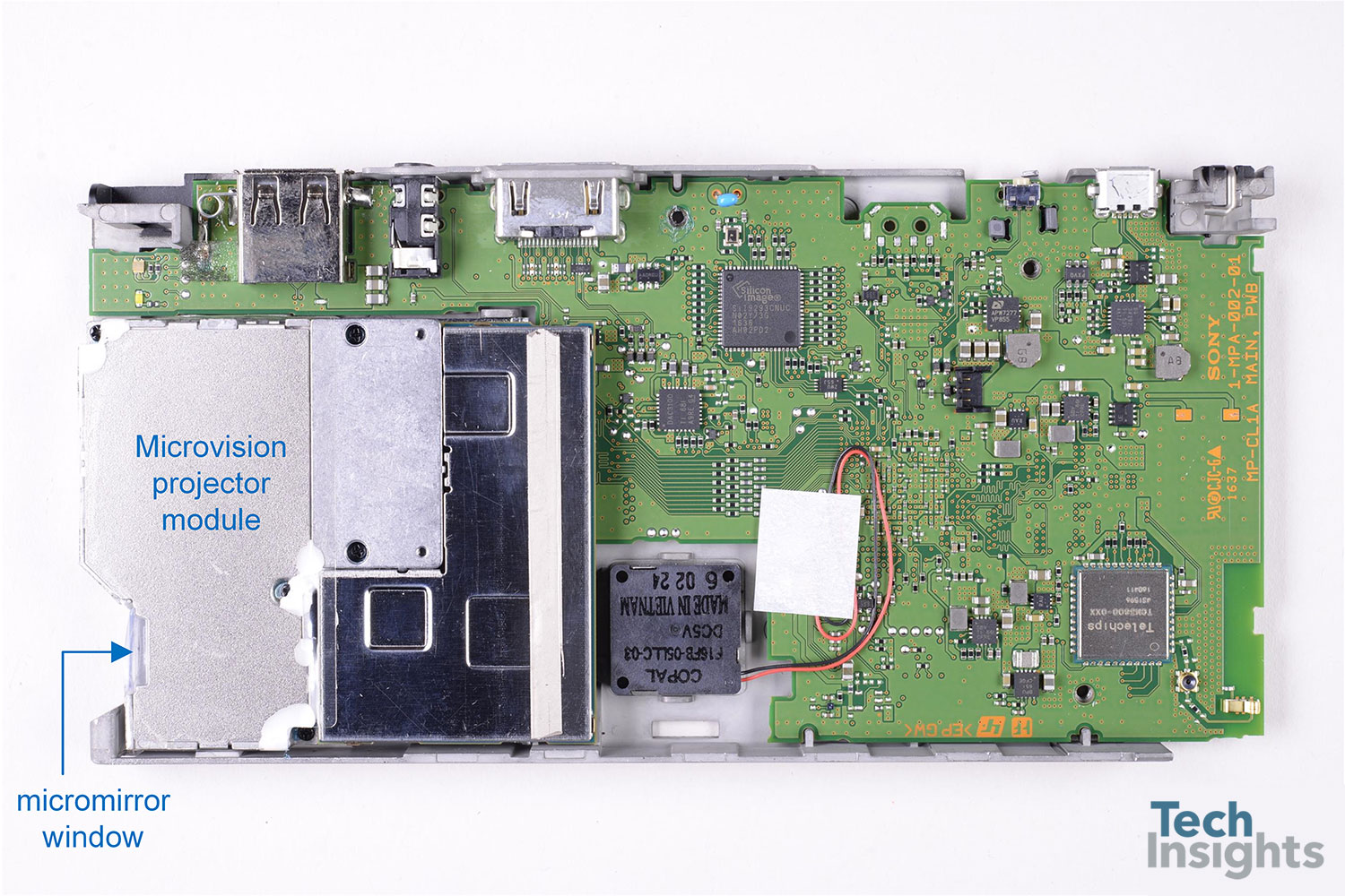 Figure 3: Sony MP-CL1A Projector Main PCB