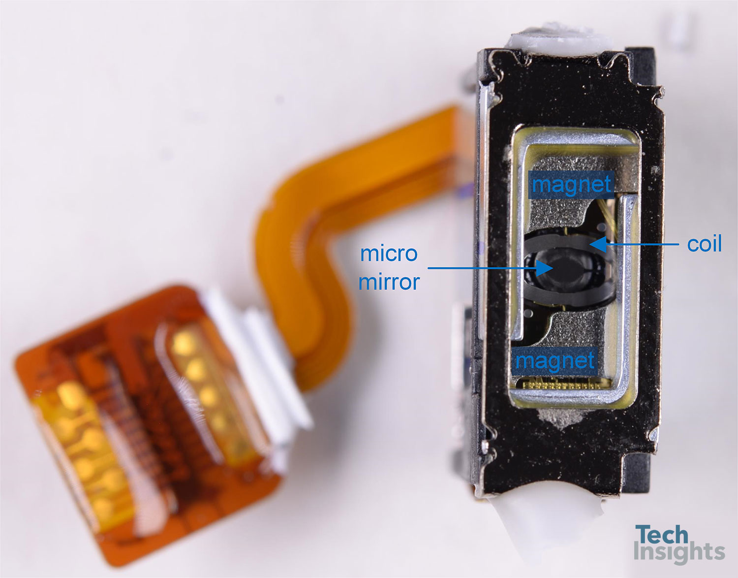 Figure 5: MicroVision Micromirror Module – Front View