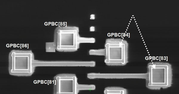 Probe Pad Placements (FIB)