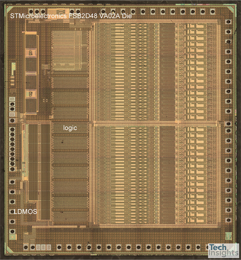 STMicroelectronics FSB2D48 BCD9 Die Photograph