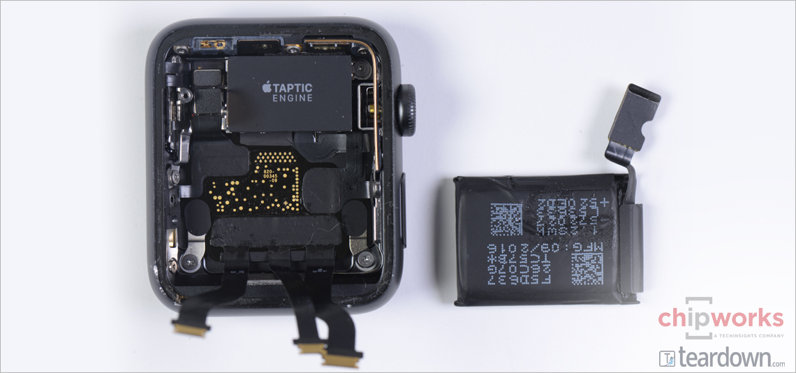 Taptic engine and battery