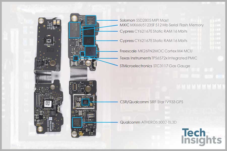 Microsoft Band II Teardown design wins